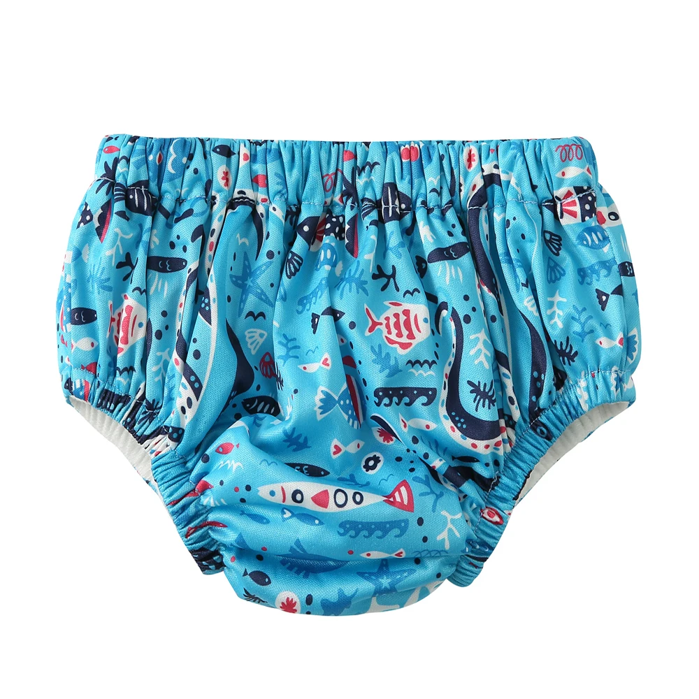 [Babyland] pañal de natación My Choice 1PC pañales impermeables traje de baño para niños pantalones de piscina clases de natación/Ropa interior de vacaciones ECO