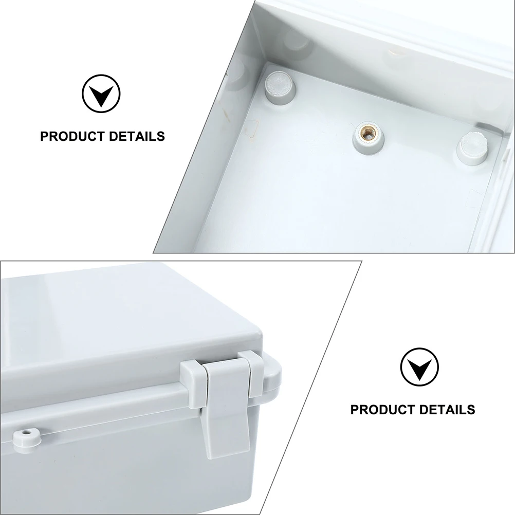 

Abs Waterproof Junction Outdoor Electrical Project Weatherproof Connection Plastic Waterproof Electronic Box Diy Project