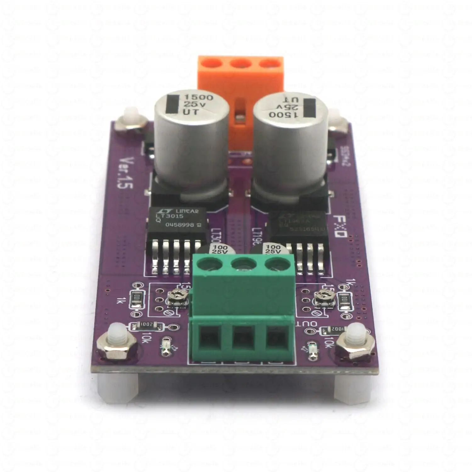 Dual Output Low-Noise Power Supply LT1963A LT3015 1.5A ±5V±12V±15V±18V Adjustable LDO Regulator For Hi-Fi Audio DAC/Preamp RF