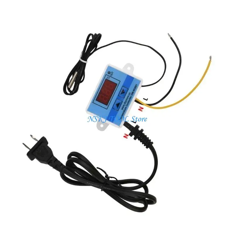 L8RC Digital Pengontrol Mode Pemanasan & Pendinginan Outlet Termostat 2-Tahap Untuk Kulkas Freezer Dada