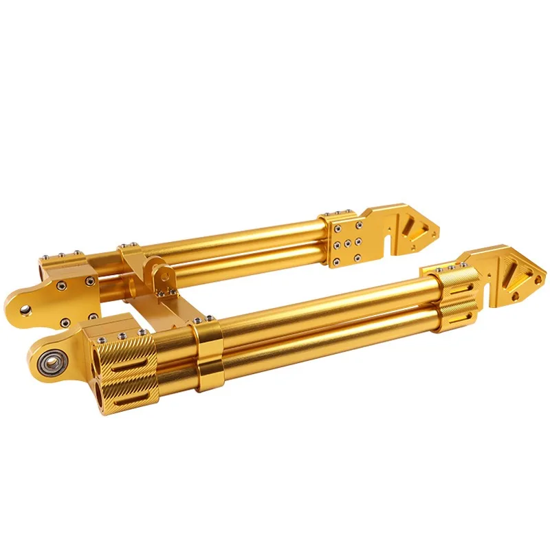 Electric Vehicle Motor Modification Rocker Arm Double Tube CNC Alloy Flat Fork Reinforced Adjustable Flat Fork