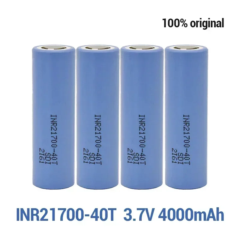 21700 Battery 4000mah 30A 40T 3.7V High Discharge/capacity Lithium-ion Rechargeable Battery PK 30T