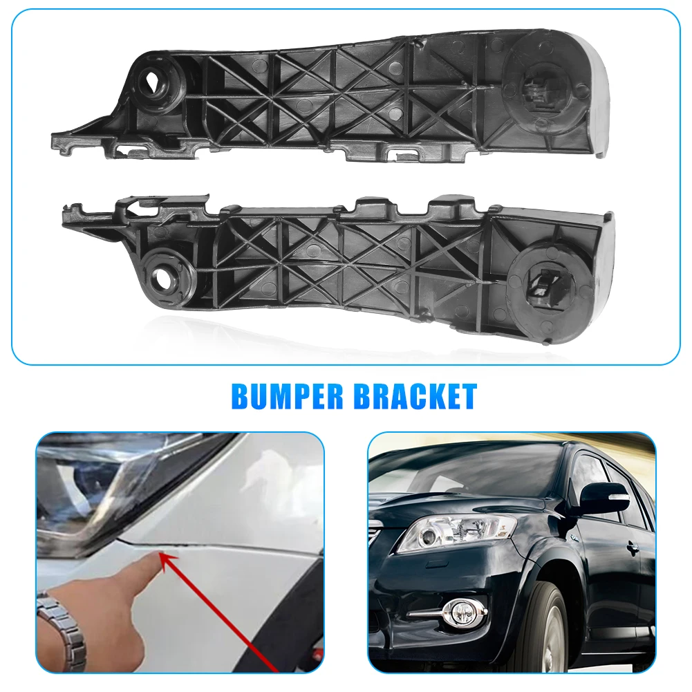 OEM-Qualität Frontstoßstangenhalterungssatz links und rechts – hohe Festigkeit für Toyota RAV4 XA30 2006–2012 – Detail 4