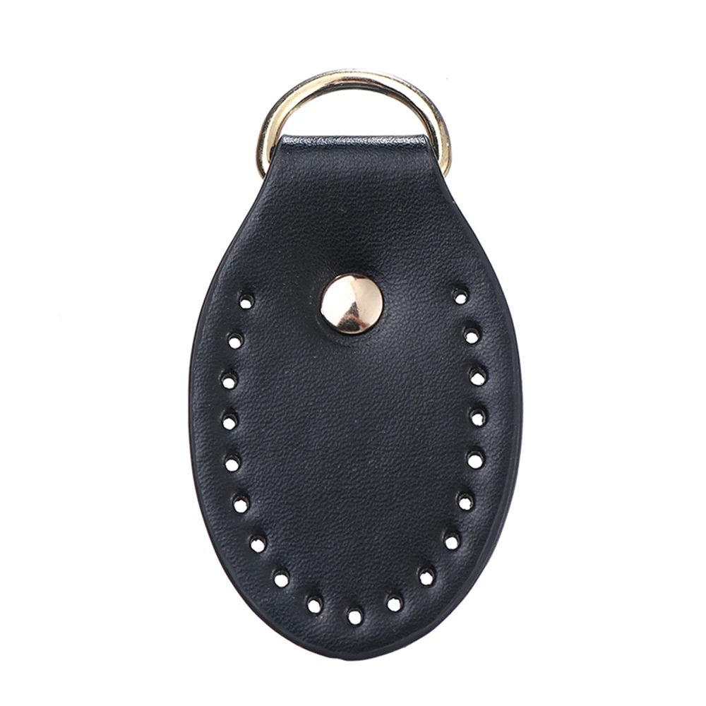 1Pcs Handmade Bag Buckle Straps PU Leather Metal Handbags Shoulder DIY Bag Accessories Fashion Lychee Pattern Chain Clasp Buckle