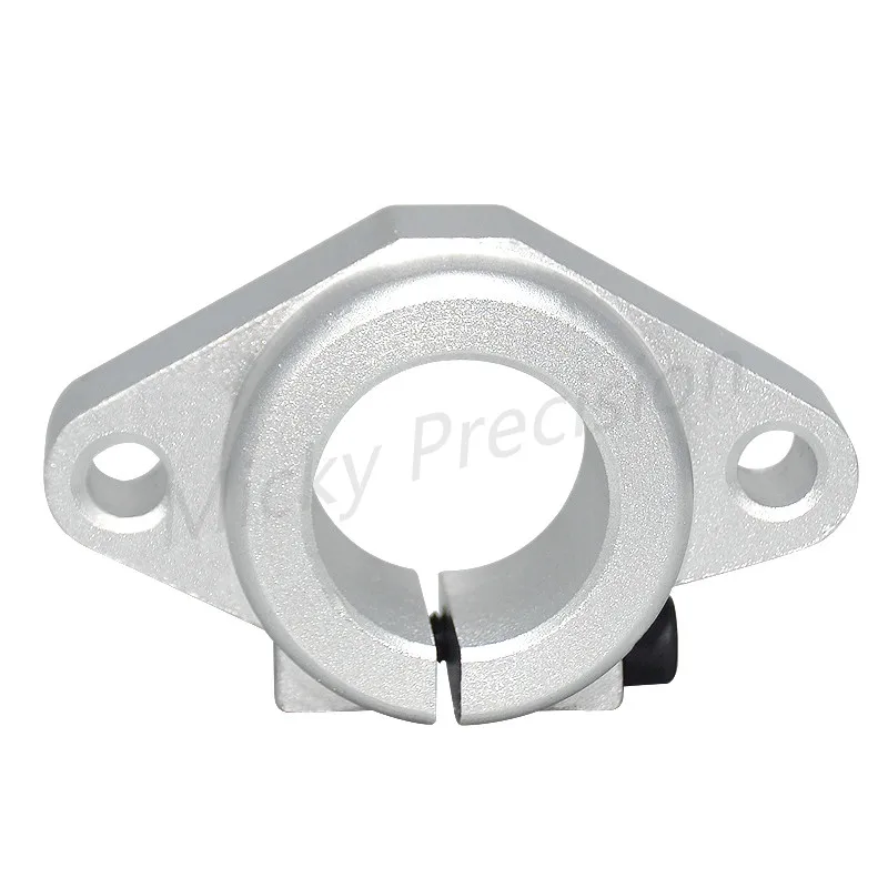 3D Printer Flanged Type Shaft Supports Slit Type Precision Cast Linear Rod Rail Linear Guide Shaft Linear Ooptica diameter3-60mm