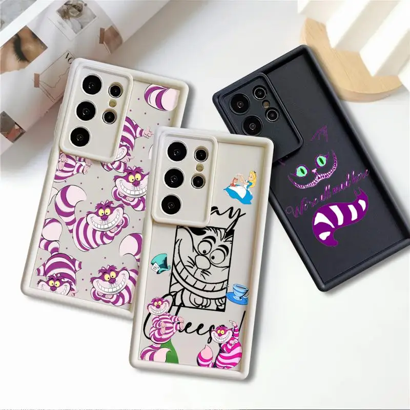 phone case for Samsung Galaxy S24 S22 S21 Ultra A13 cases S20 FE S23 S24plus S21fe 12C fundas Cover Alices Adventures Wonderland