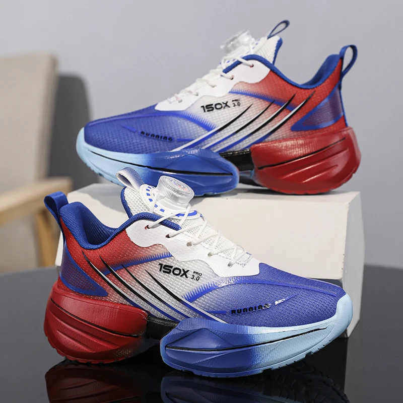 

High-quality Kids Running Sneakers Fashion Anti Slip Platform Training Shoes Children's Comfort Girls Boys Outdoor Walking Shoes