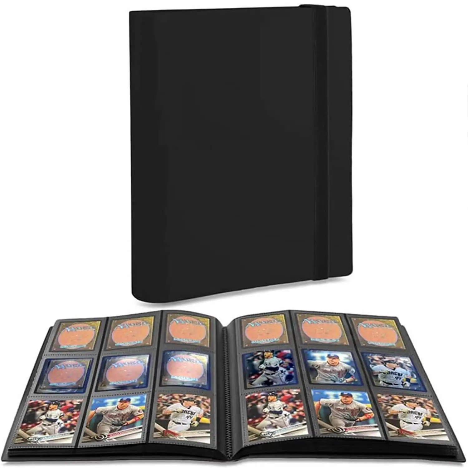 Classeurs de poche pour cartes, capacité 160/360 cartes, pour cartes Pokémon, Yugioh, baseball, football, sport, jeu de cartes, pochette de rangement, jouet