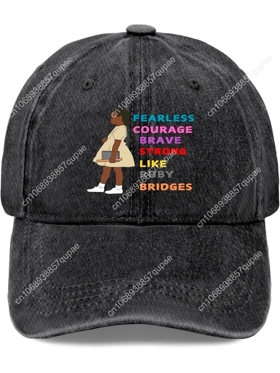 

Kids Black Historys Civil Rights Ruby Bridges Brave Caps Women Baseball Hat AllBlack Sun Hat Men Gifts for Him Baseball Hats