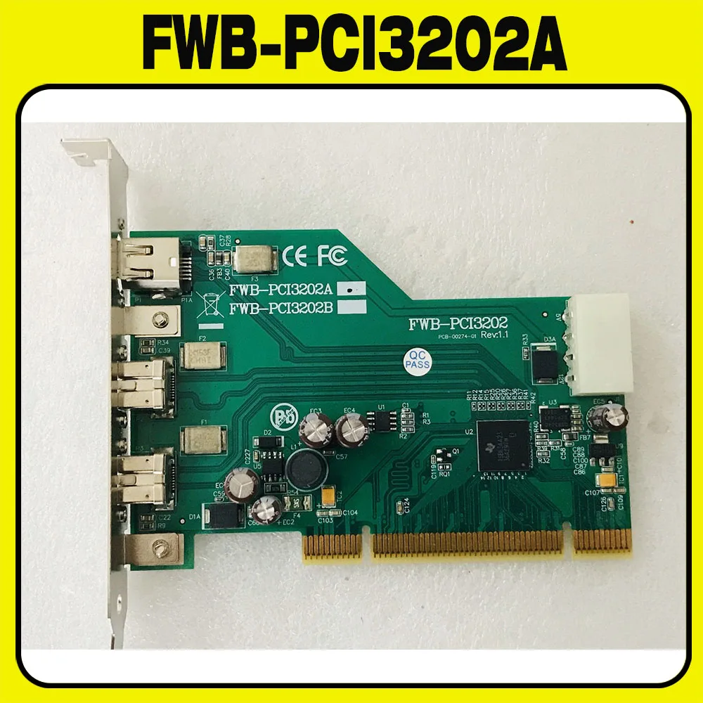 FWB-PCI3202 For IOI high-speed Industrial Camera Acquisition card FWB-PCI3202A Rev:1.1 Acquisition card FWB-PCI3202A