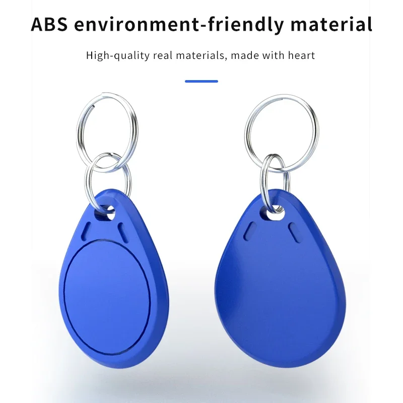10pcs/Batch 13.56Mhz IC Card Keychain, Read-only Chip RFID Proximity Card For Access Control System Attendance Management nfc