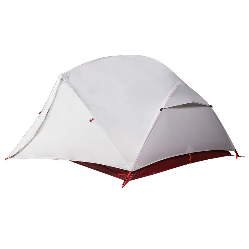 

Outdoor Mountaineering Aluminum Pole Double Layer Four Seasons Multi-purpose Camping Ultralight Convenient Tent Wholesale