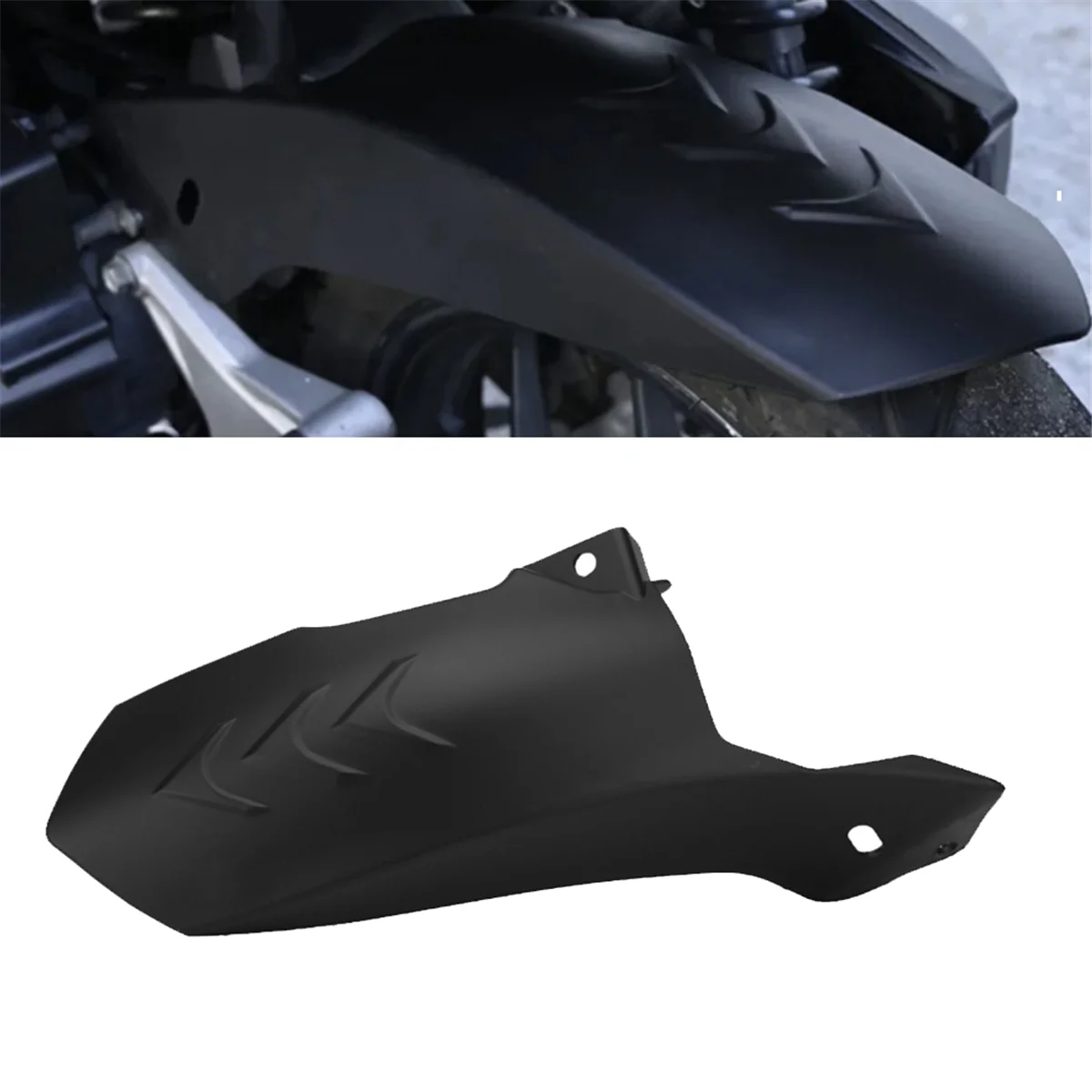 Motorcycle Rear Fender Mudguard Mud Flap Splash Guard for Honda CLICK 125 150 Motorcycle Accessories B