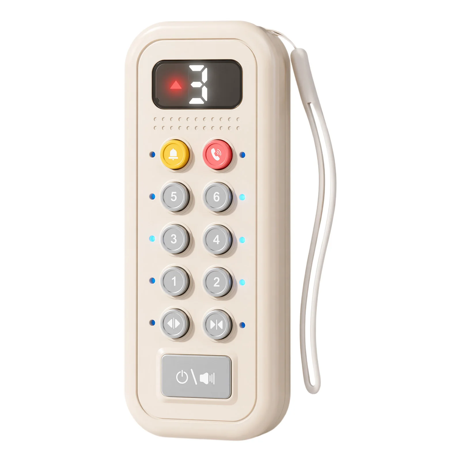 Musical Simulation Board Toys Generic Elevator Button Model Press Interactive Number Toy for 2 3 4 5+Year Old Boy & Girl Gifts