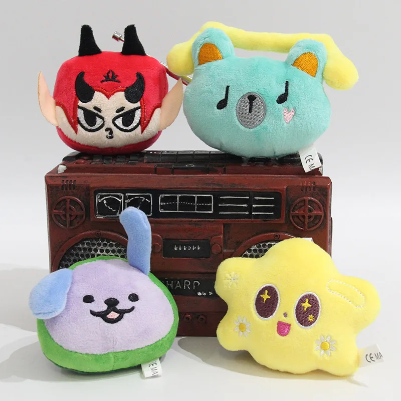 Thailand GMMTV CP Plush Keychain Cartoon Cute Filling PP Cotton Pendant PerthSanta JimmySea JimmySea AouBoom Fans Birthday Gift