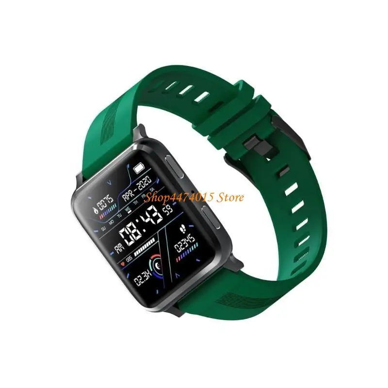 K1AA F30 1,54 "Экранные часы Умные часы поддержка сердечного рисунка Мониторинг сна водонепроницаемые запястье браслет для и