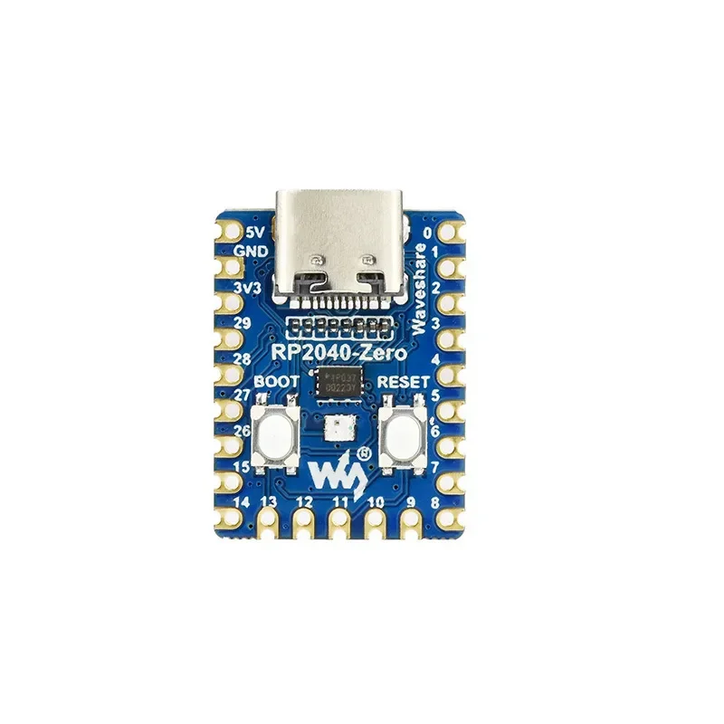 Snowy RP2040-Zero Mini Development Board for Raspberry Pi RP2040 Dual-Core Processor