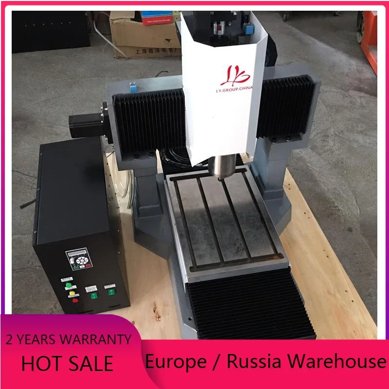 3500W Full Cast Iron CNC Engraving Machine 3040 Wood Router Metal Cutting Drilling Machine for Steel Aluminum Metal Engraver