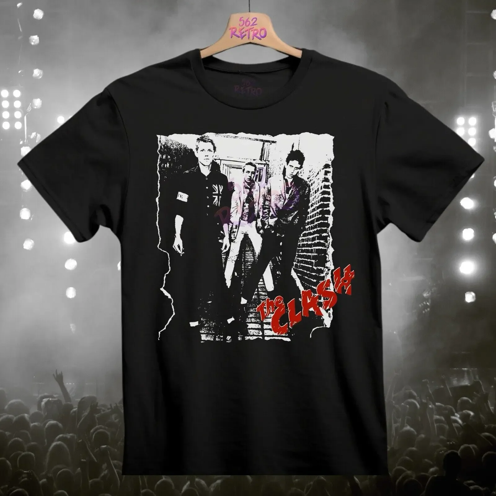 

The Clash Punk Rock Band T-Shirt Black S-3XL