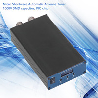 ATU-130 1.8‑50MHz 200W Micro Shortwave Automatic Antenna Tuner 10‑15VDC Organic Light Emitting Diode Display