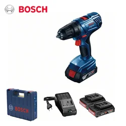 Bosch GSR 180-LI Cordless Electric Screwdriver Drill 18V Li-ion Battery  Electric Drill with 2 2.0Ah Batteries 1 Charger