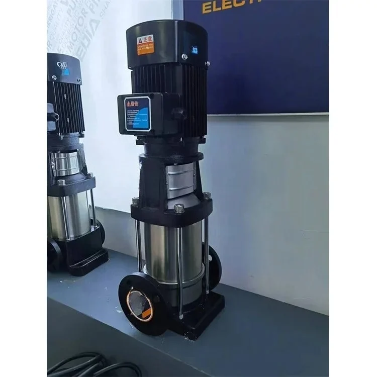 مضخة مياه عمودية CDL/CDLF لمضخة طرد مركزي من الفولاذ المقاوم للصدأ متعددة المراحل لمصنع RO 2-11 2-13 2-15 2-18 2-22
