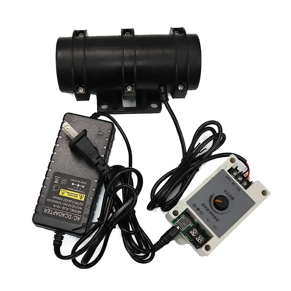 Tile Concrete Vibrating Motor DC 12V 24V  High Power 25W Vibrating Massage Bed Sieving Motor 4200RPM With Speed Controller