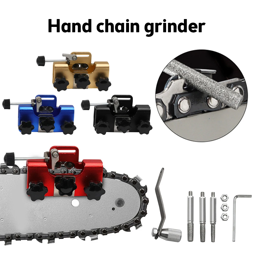 

Chain Saw Sharpeners Portable Chainsaw Chain Sharpening Woodworking Grinding Stones Electric Chainsaw Grinder Tool Dropshipping