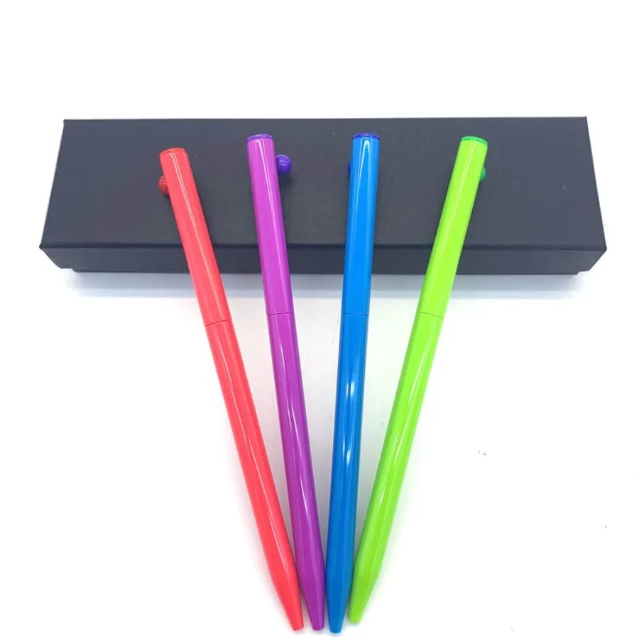 

4Pcs Pastel Retractable Ballpoint Pens with Black Ink 0.7 mm Medium Point Comfortable Writing Office Supplies for Women Men Cut