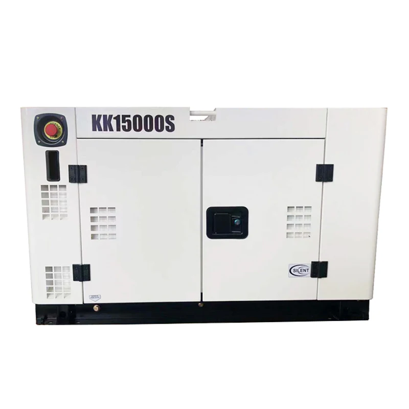 12KW 15KVA Twin Cylinder 3 phase Electric Start Air Cooling Standby Generator 12KW