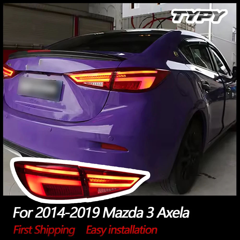 

Car Lights For Mazda 3 Axela 2014-2019 Taillight LED Projetor Tail Lamp Daytime Running Light Automotive Accessories