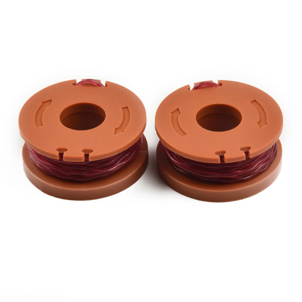 2pcs For WORX WG150E WG151E WG154E WG155E WG157E WG160E WG163E WG165E Replacement WA0004 Spool And Line For Grass Trimmer