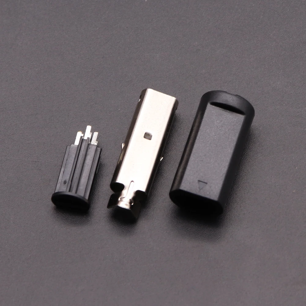 For NGC Console Cable Gmaecube Male Plug Connector for  LED Kit Fuse Capacitor Battery Holder  Controllers Socket