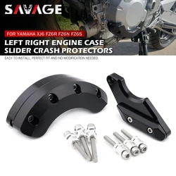 For YAMAHA XJ6 Diverson XJ6N FZ-6R FZ6 N/S FZ6N FZ6S Motorcycle Clutch Engine Case Guard Slider Crankcase Cover Crash Protector