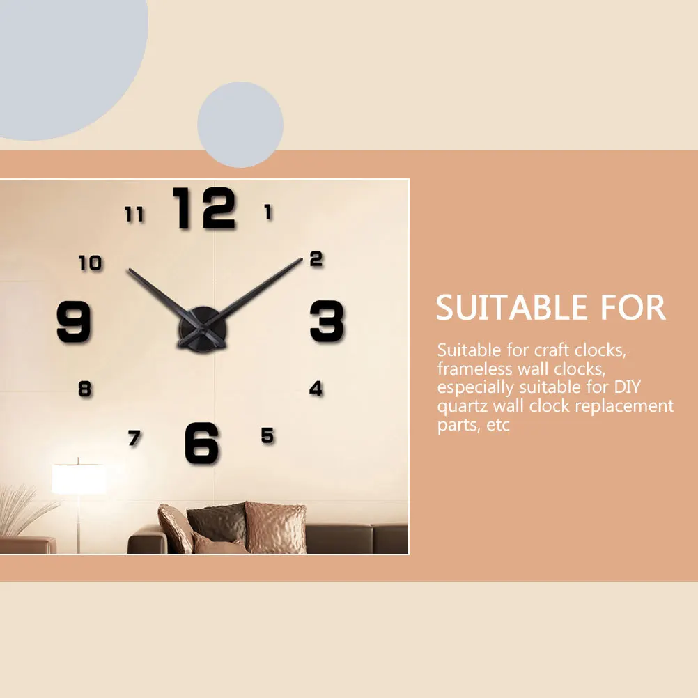

2 set Diy Kit Silent Clock Movement For Wall Clock Home Decor Professional Household Mechanism Supply Accessory