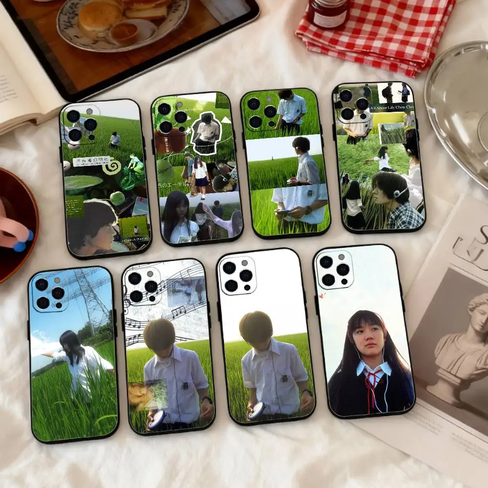 

All About L-Lily Chou-Chou Phone Case Silicone Soft For IPhone 17 16 15 14 13 12 11 X XR Plus Pro Max Plus