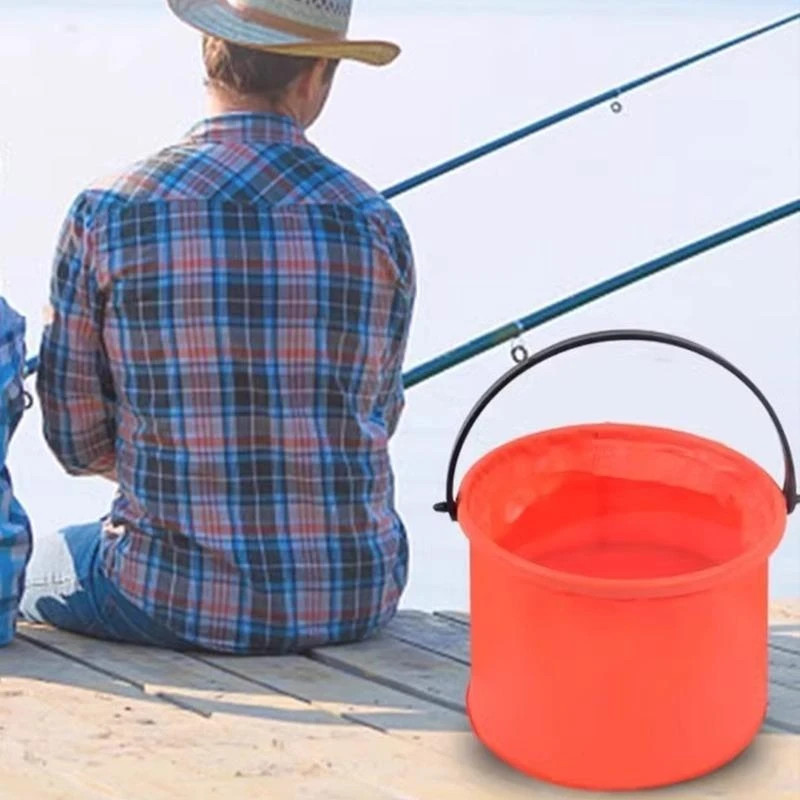 Sauveillance seau sable pliable pour les enfants Voyages plage d'été jeu piscine