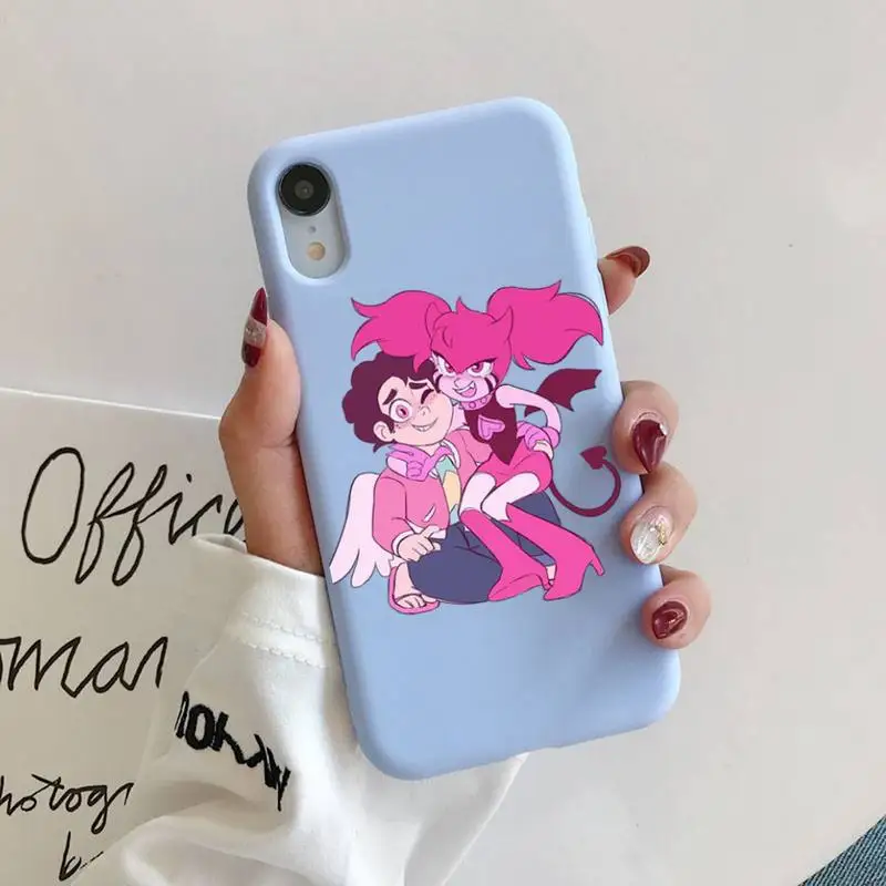 Steven Universe Phone Case Soft Solid Color for iPhone 11 12 13 mini pro XS MAX 8 7 6 6S Plus X XR