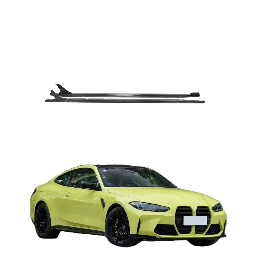 

Suitable for Carbon fiber side skirts Suitable for the 2021-2022 BMW 4 Series G82, G83, M4 two-door coupe