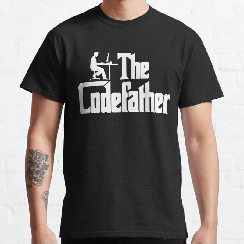 

Funny Codefather Software Engineer Hackers Coders Gift t shirt Software Developer Graphic Clothes All size Tops