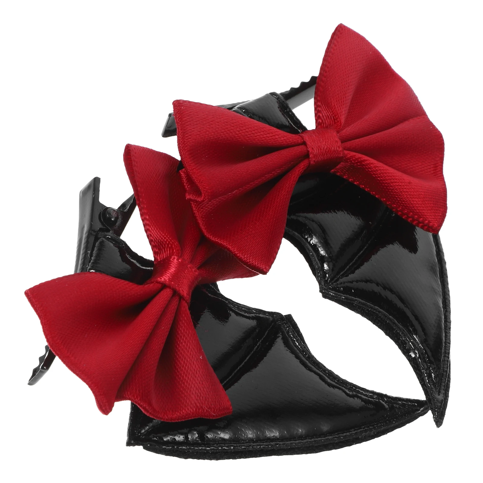 

2pcs Bat Wing Hair Clips Elegant Bow Barrettes for Women Girls Halloween Accessories Thin Hair Toddler Small