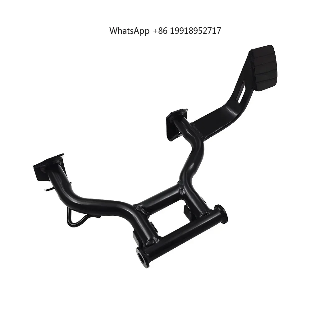 

For Triumph Bonneville T100 T120 Bobber 2016-2024 Motorcycle Black Middle Kickstand Center Stand Parking Holder Support Bracket
