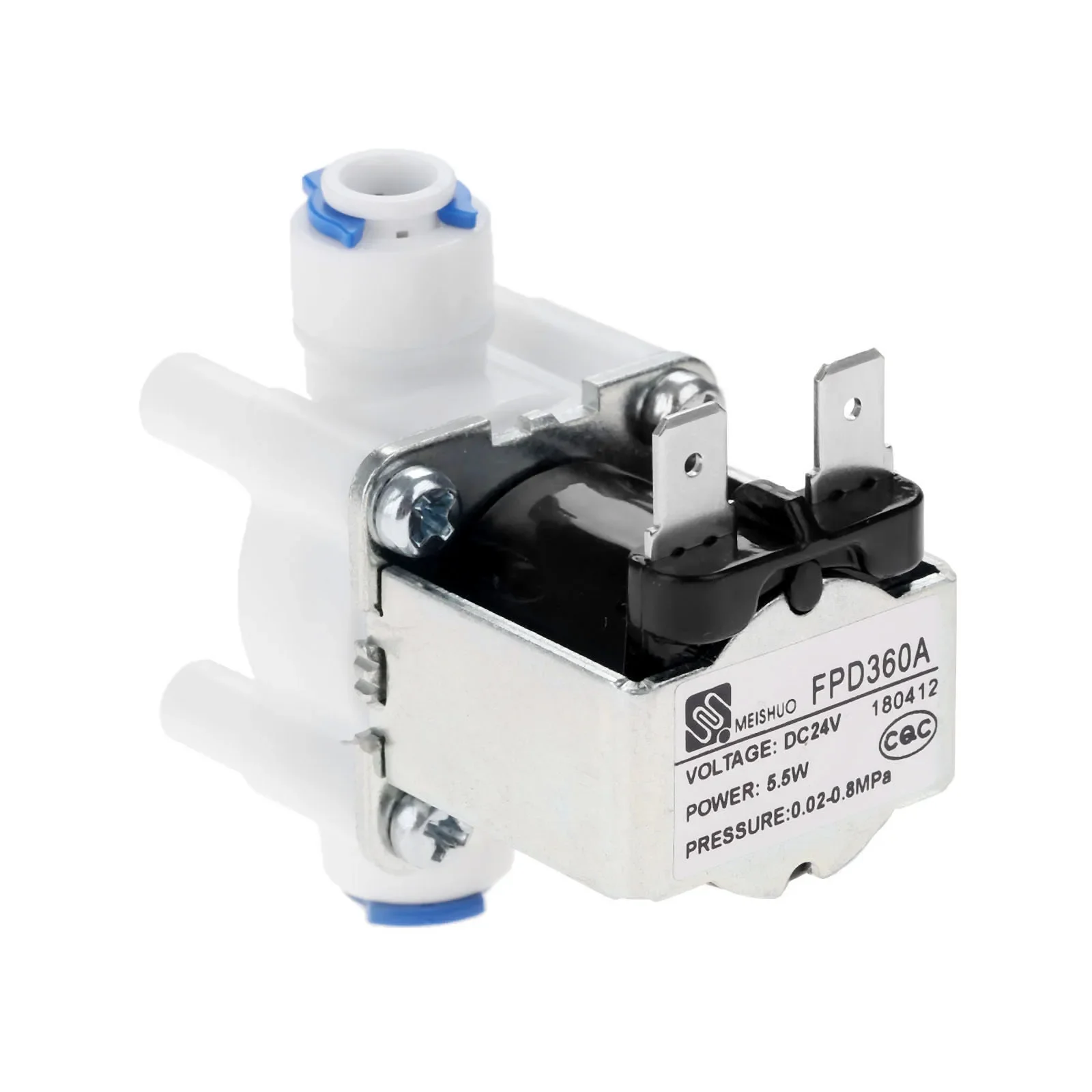 dophee Electric Water Valve 24V DC Solenoid Valve 1/4\