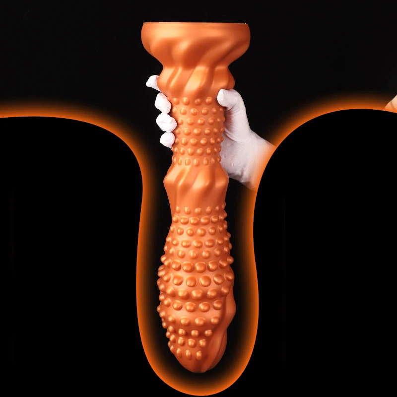 Wolf Tooth Stick Huge Long Anal Plug Big Dildo Butt Plug Anus Expansion Stimulator Prostate Massage Anal Sex Toys for Woman Men view 3