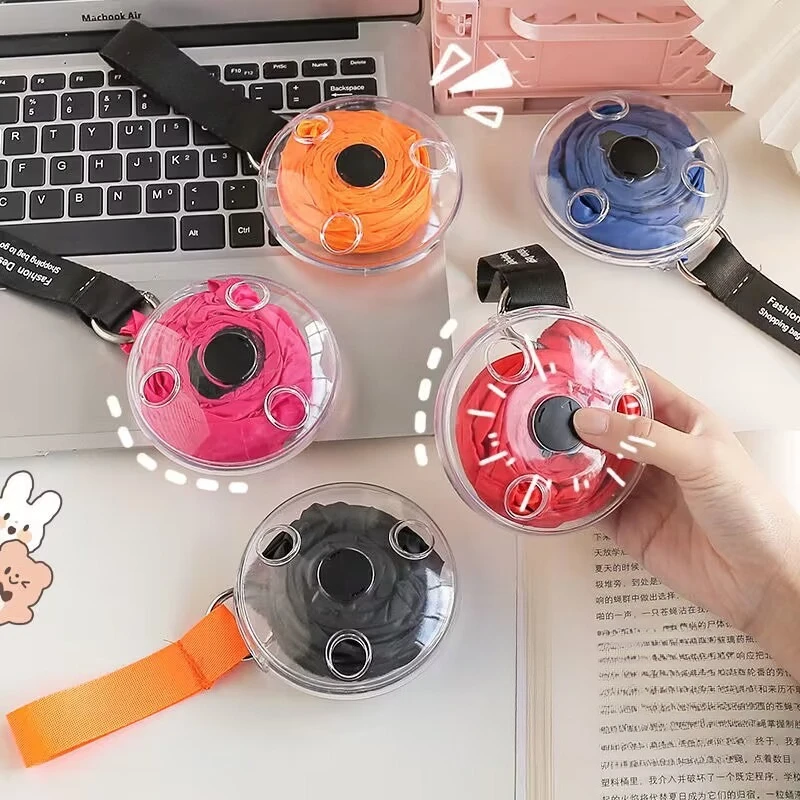 

Портативная многофункциональная маленькая складная сумка для дисков, телескопическая сумка для хранения в супермаркете, удобная сумка для хранения вращающегося диска