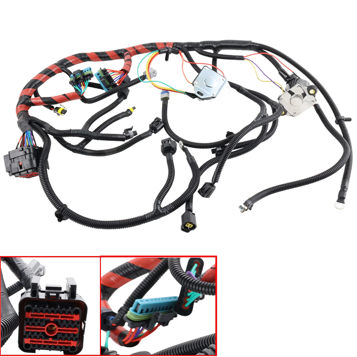 

Replacement For 02 03 Excursion F250 Ford Super Duty 7.3L Powerstroke Truck F350 Truck Engine Wiring Harness F81Z12B637FA