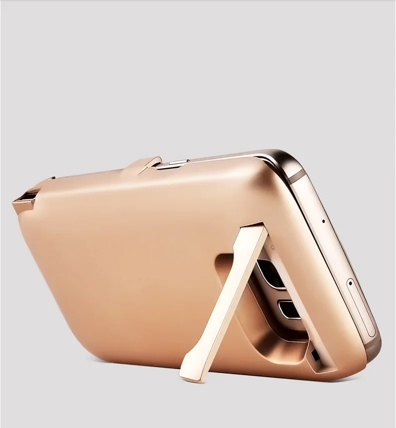 S7 Battery Case For Samsung Galaxy S7 Edge Charging Case Backup Power Bank Battery Charger Stand Back Cover 5000mah power bank