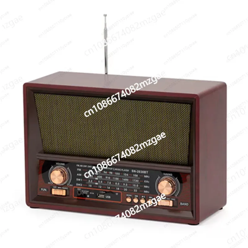

Retro radio, desktop bluetooth speaker