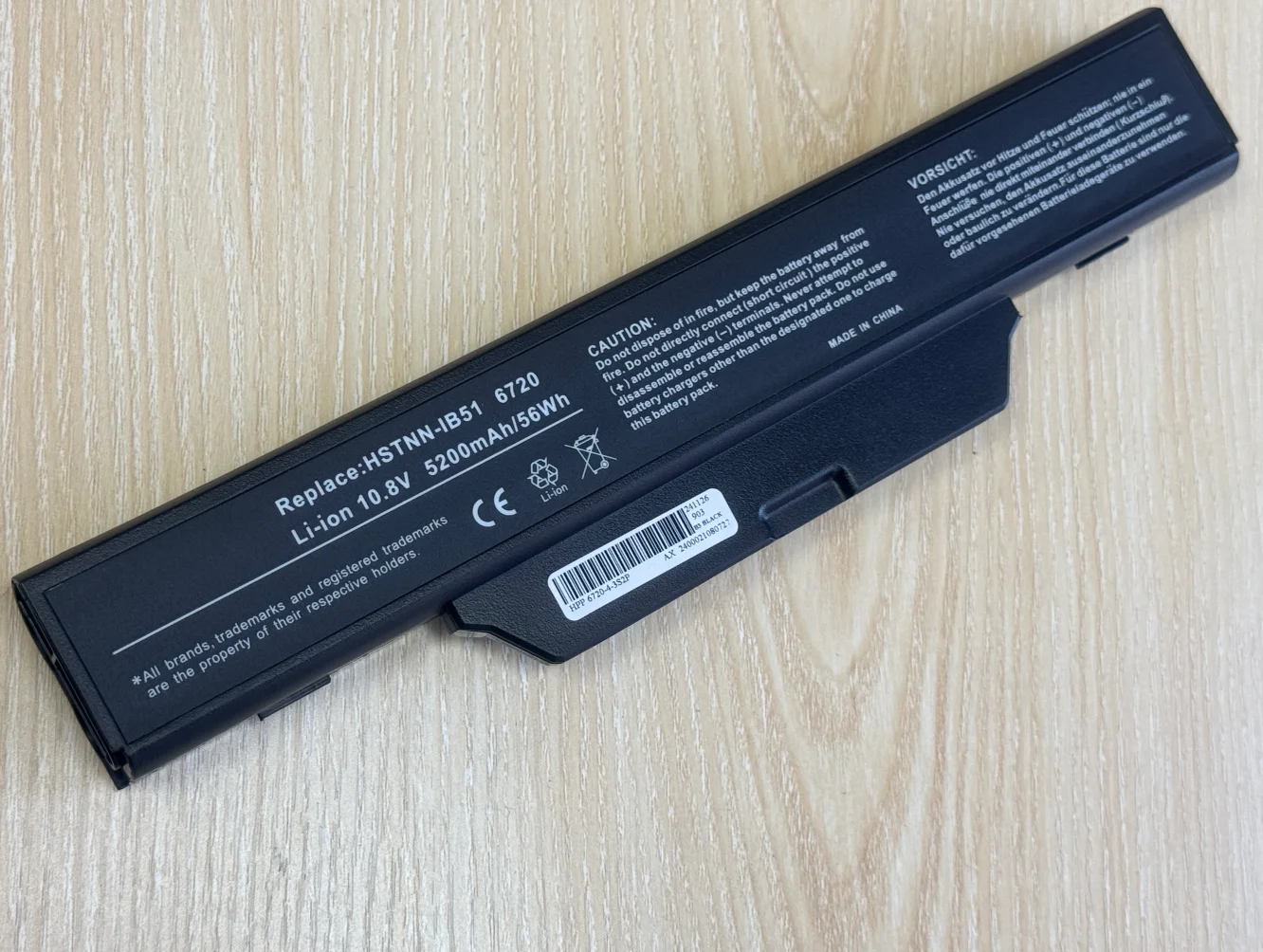HSTNN-IB51 10.8V 5200mAh Laptop Battery For HP Compaq 550 610 Business Notebook 6720s 6730 6730s 6735s 6820s 6830s Series