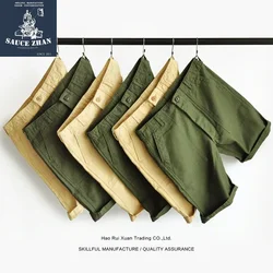 SauceZhan OG107 Baker pants Utility fatica pantaloni US Vietnam ARMY HBT Pants VINTAGE Mens Shorts uomo Army PANTS pantaloni militari